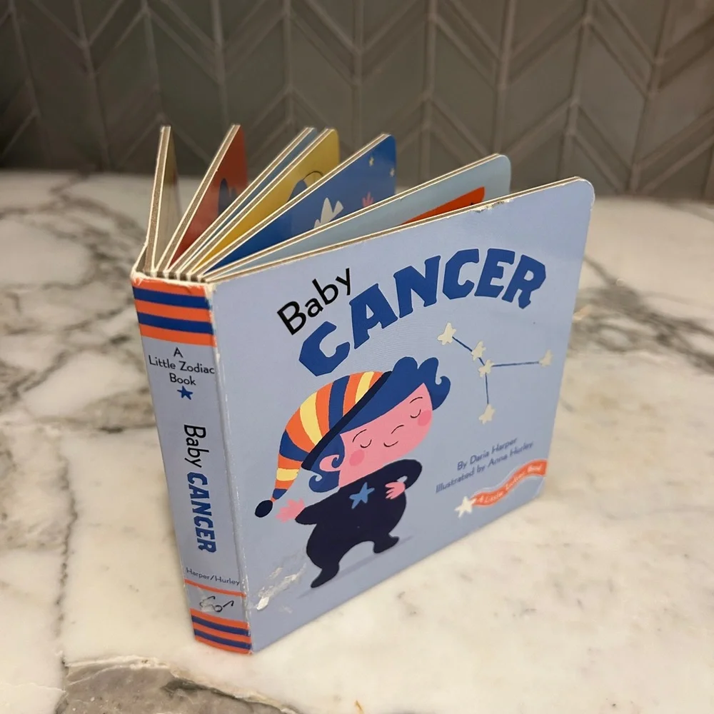 $5 ADD ON baby cancer astrology book no‎ size added lovevery jelly cats Zara